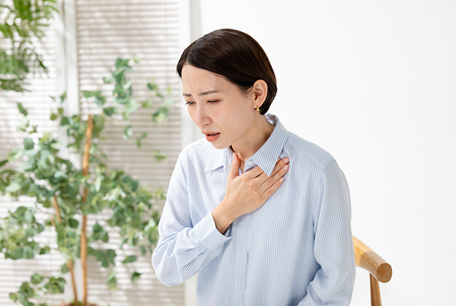 動悸（脈が速い、ドキドキする）でお困りの方へ